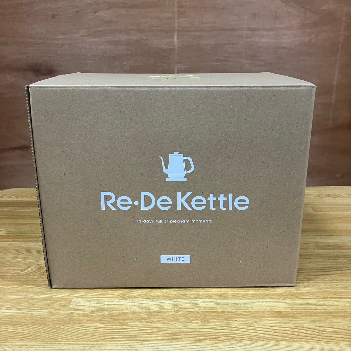 電気ケトル　A-Stage エーステージ　Re・De Kettle  ホワイト