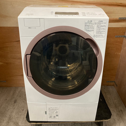 ドラム式洗濯乾燥機　TOSHIBA 東芝　ZABOON  2022年製　12kg/7kg