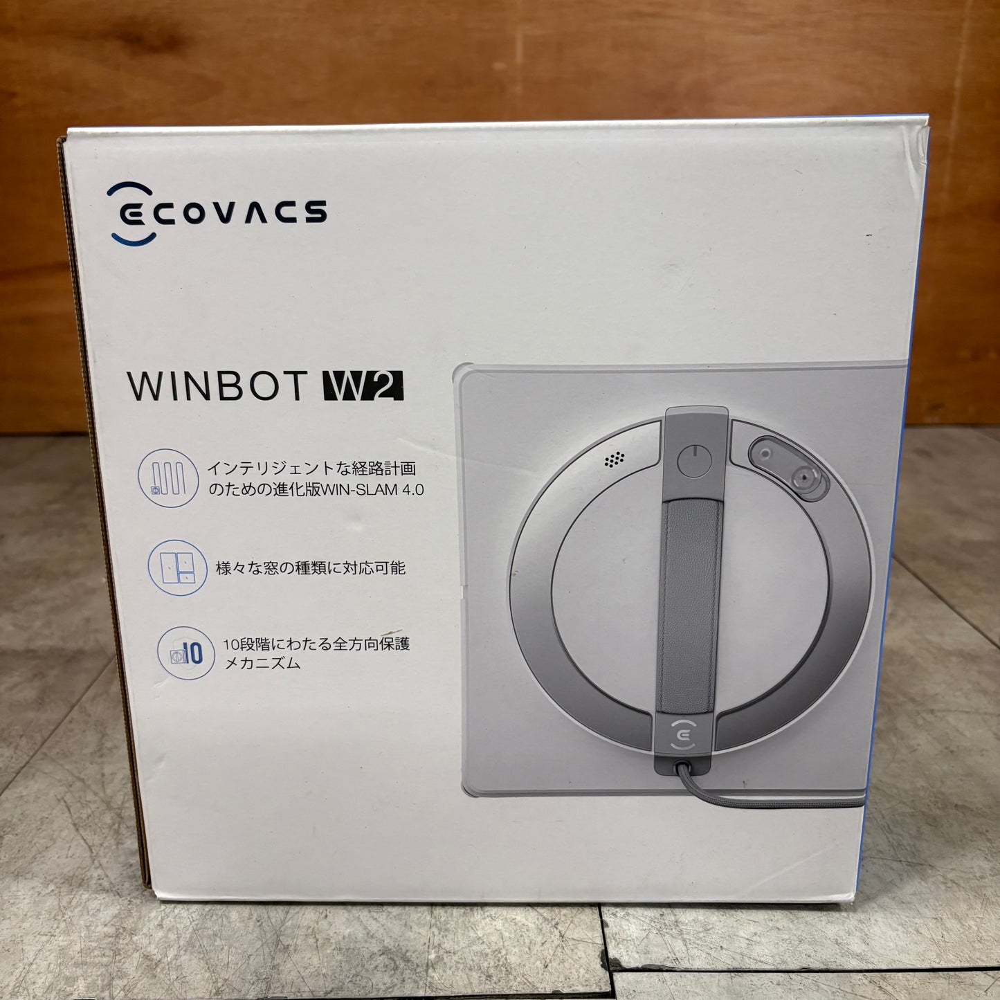 【極美品】ガラスクリーニングロボット　ECOVACS WINBOT W2