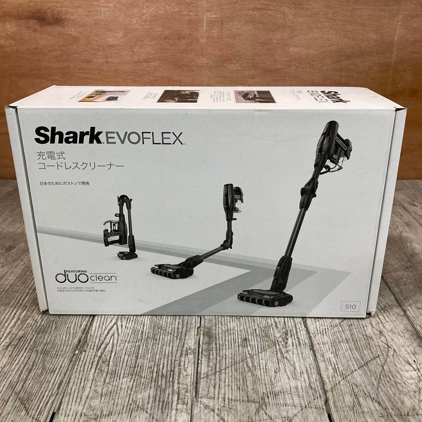 掃除機　コードレスクリーナー　Shark シャーク　EVO FLEX S10