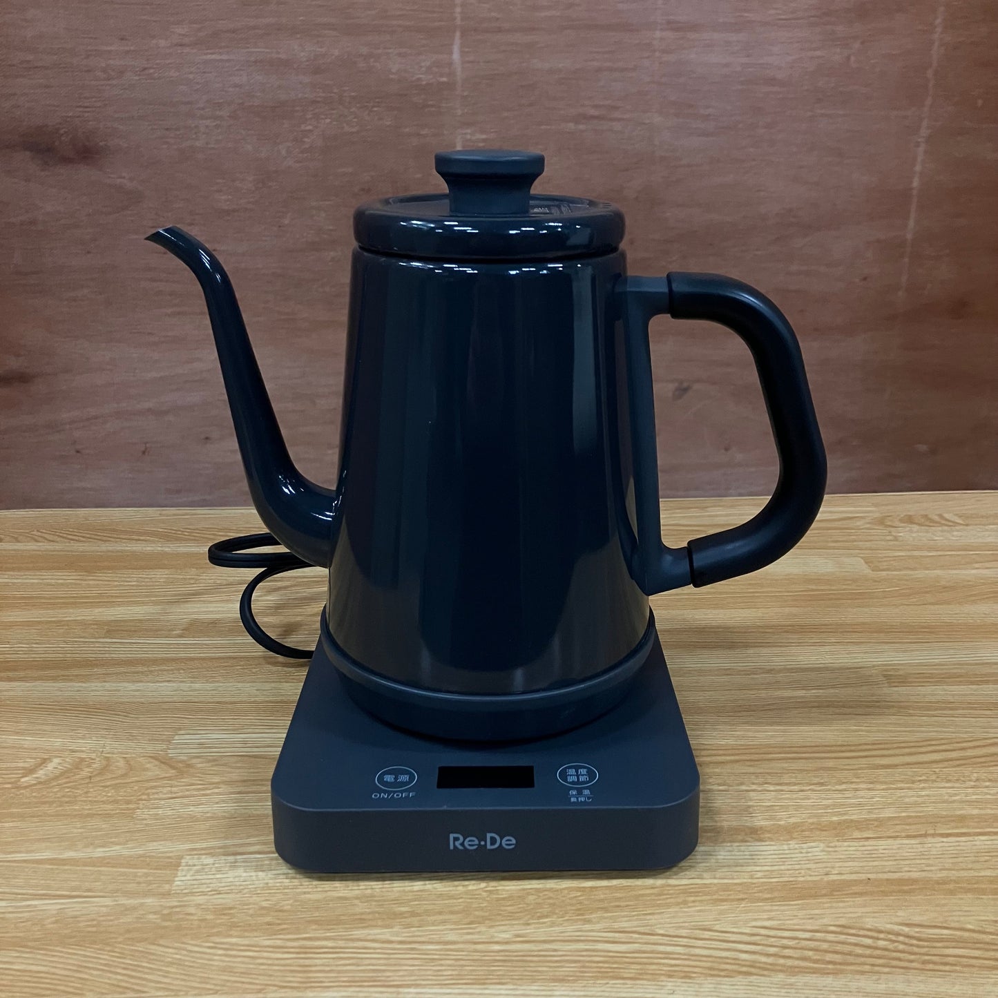 電気ケトル　A-Stage エーステージ　Re・De Kettle  ブラック