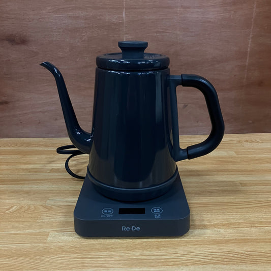 電気ケトル　A-Stage エーステージ　Re・De Kettle  ブラック