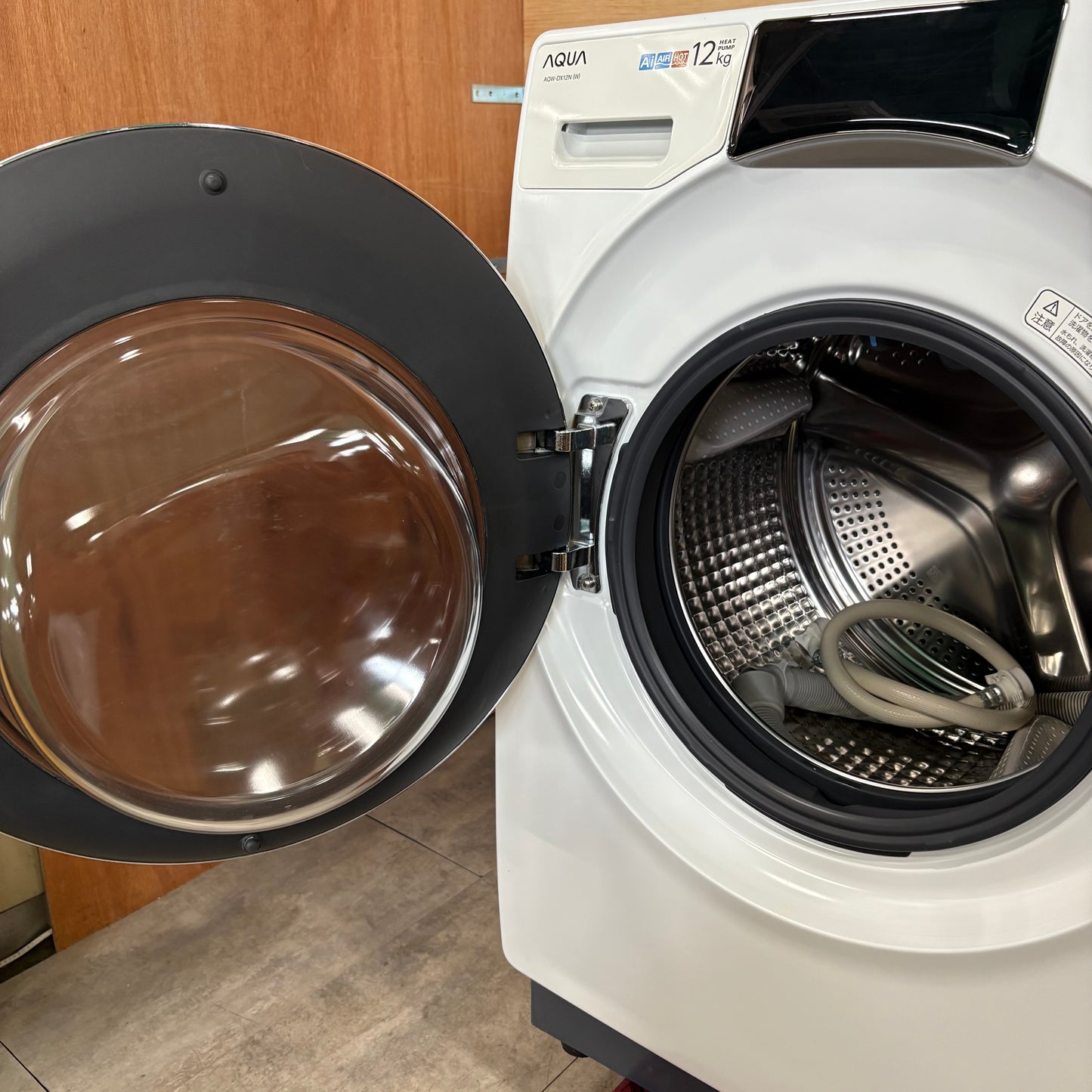 ドラム式洗濯乾燥機　AQUA アクア　2023年製　12kg/6kg