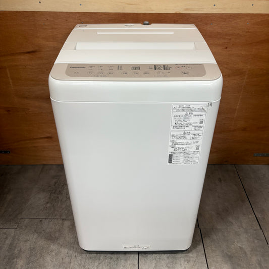 縦型洗濯機　Panasonic パナソニック　2023年製　7kg