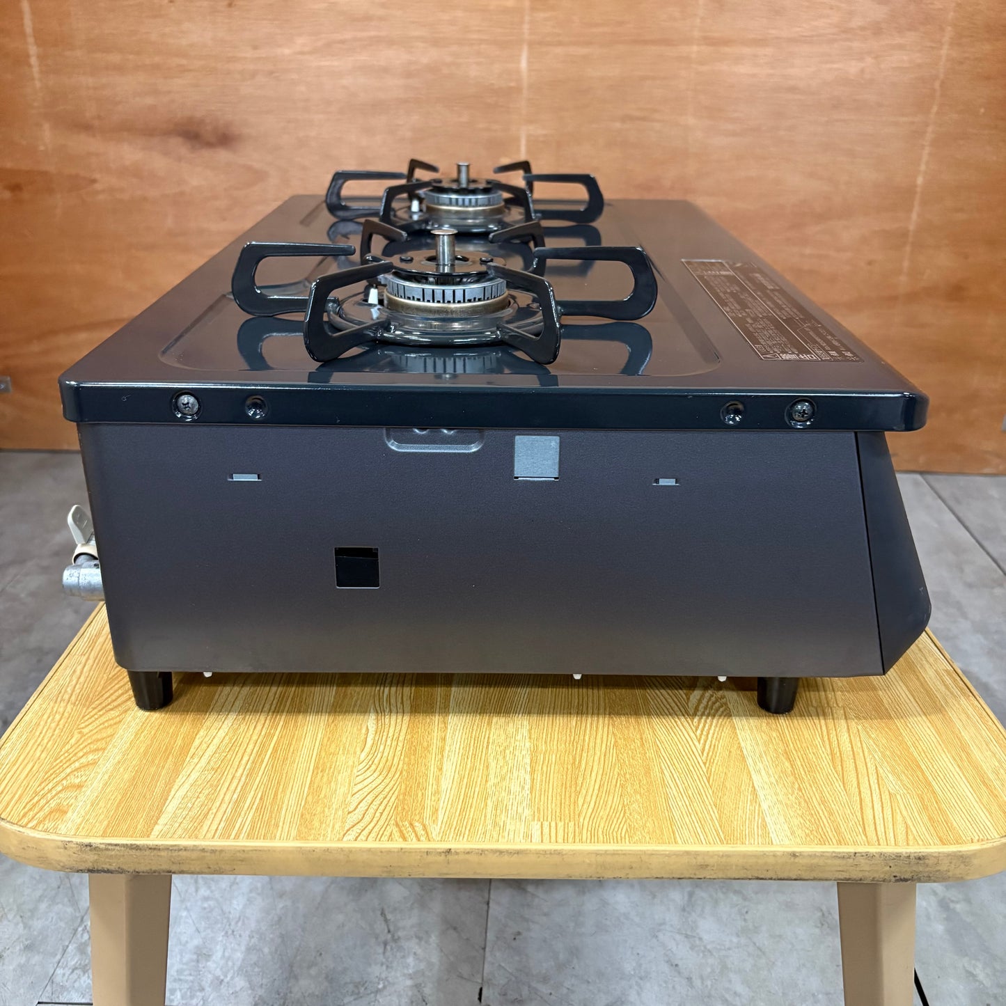 ガスコンロ　2口　Paloma パロマ　都市ガス　2023年製