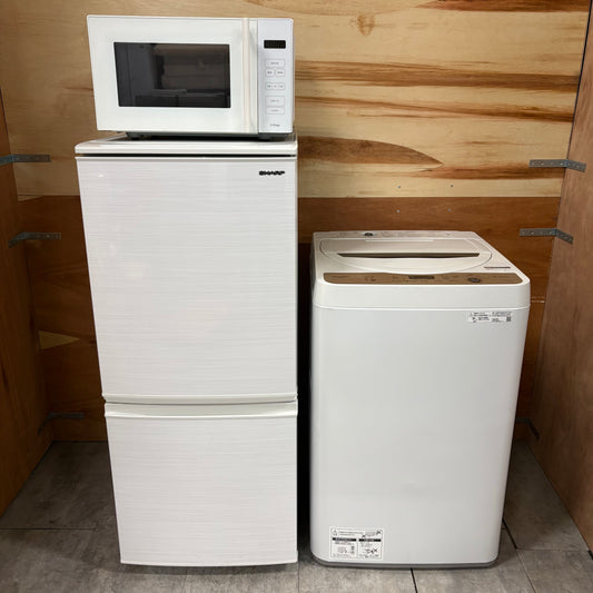 家電3点セット　冷蔵庫　洗濯機　電子レンジ