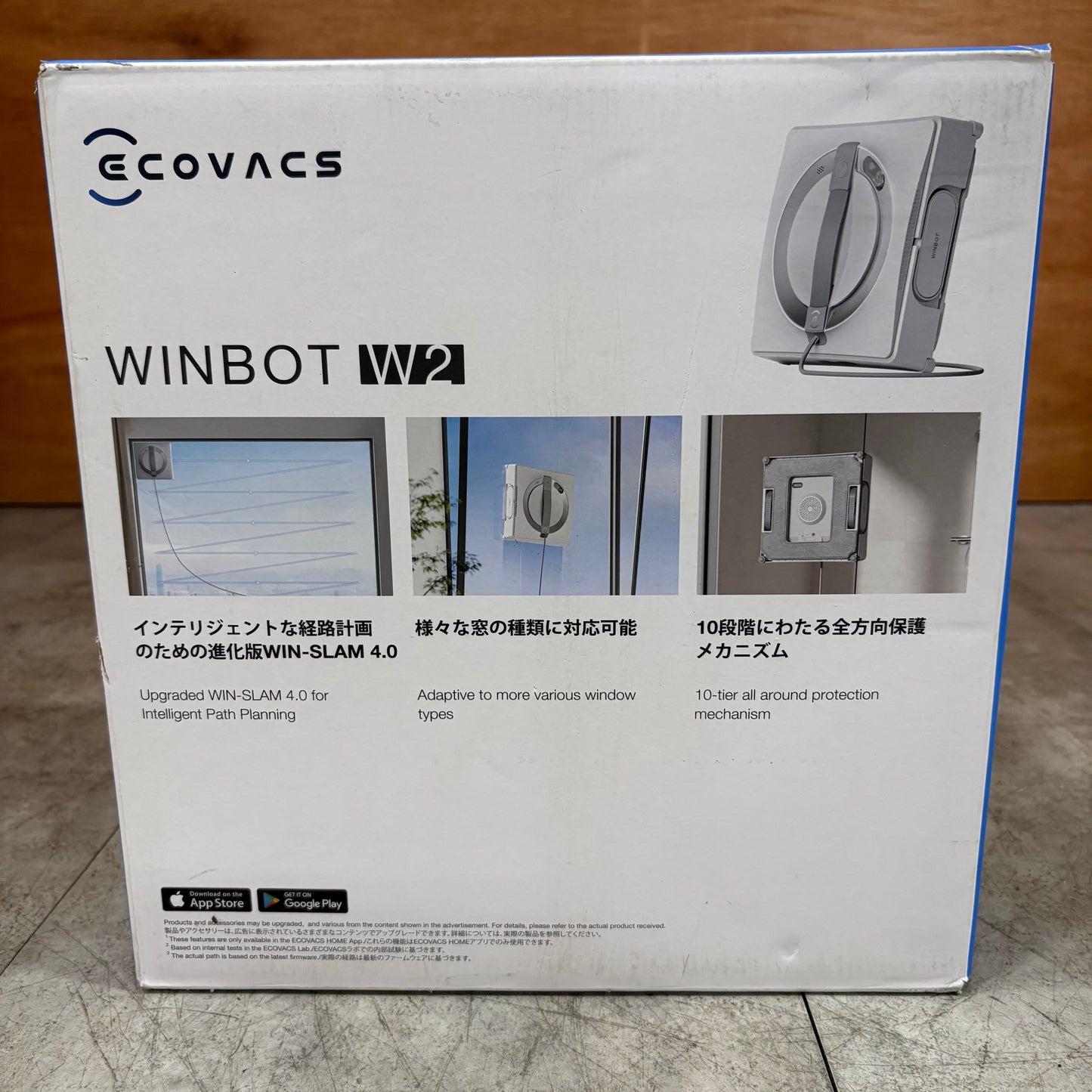 【極美品】ガラスクリーニングロボット　ECOVACS WINBOT W2