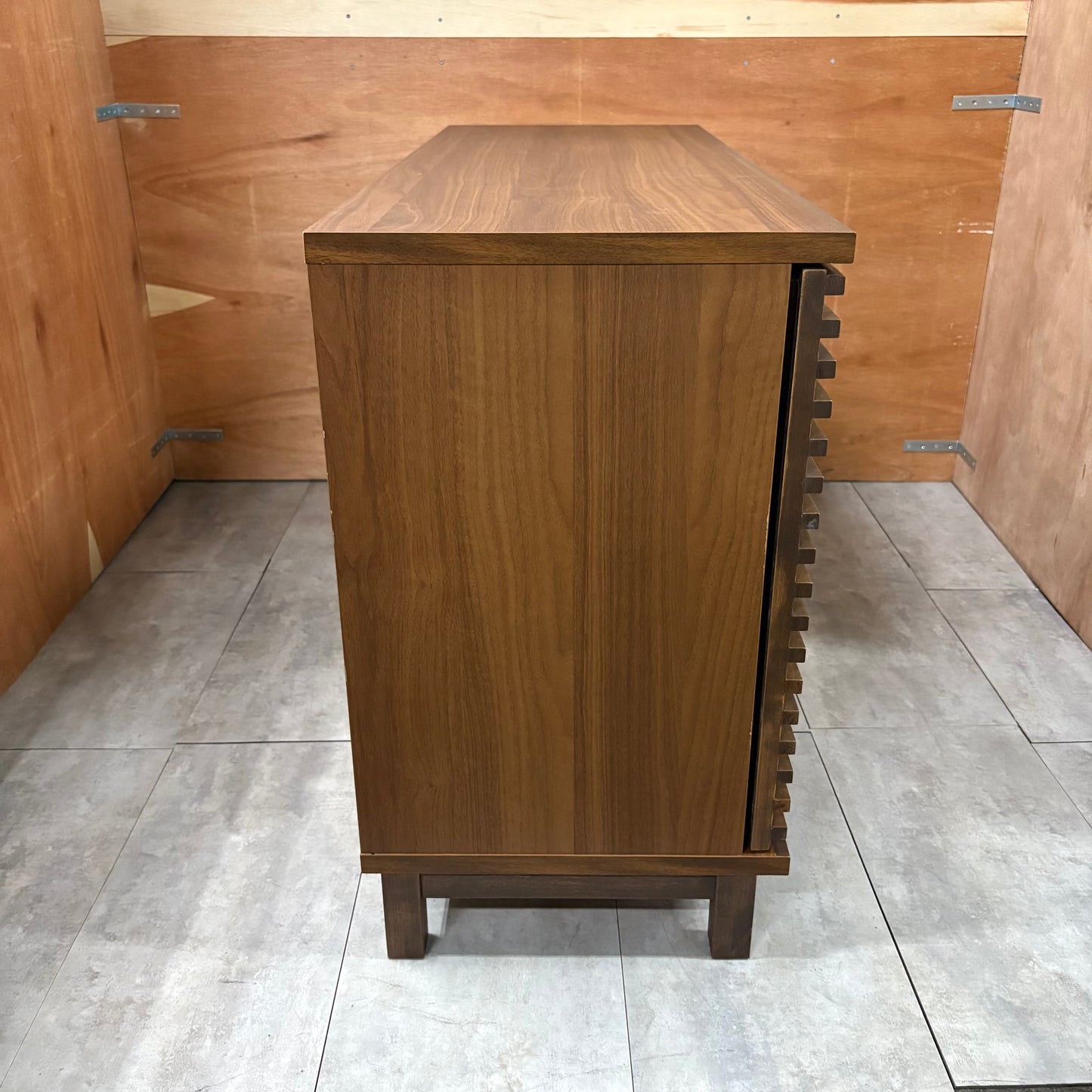 収納棚　シェルフ　木製　アンティーク