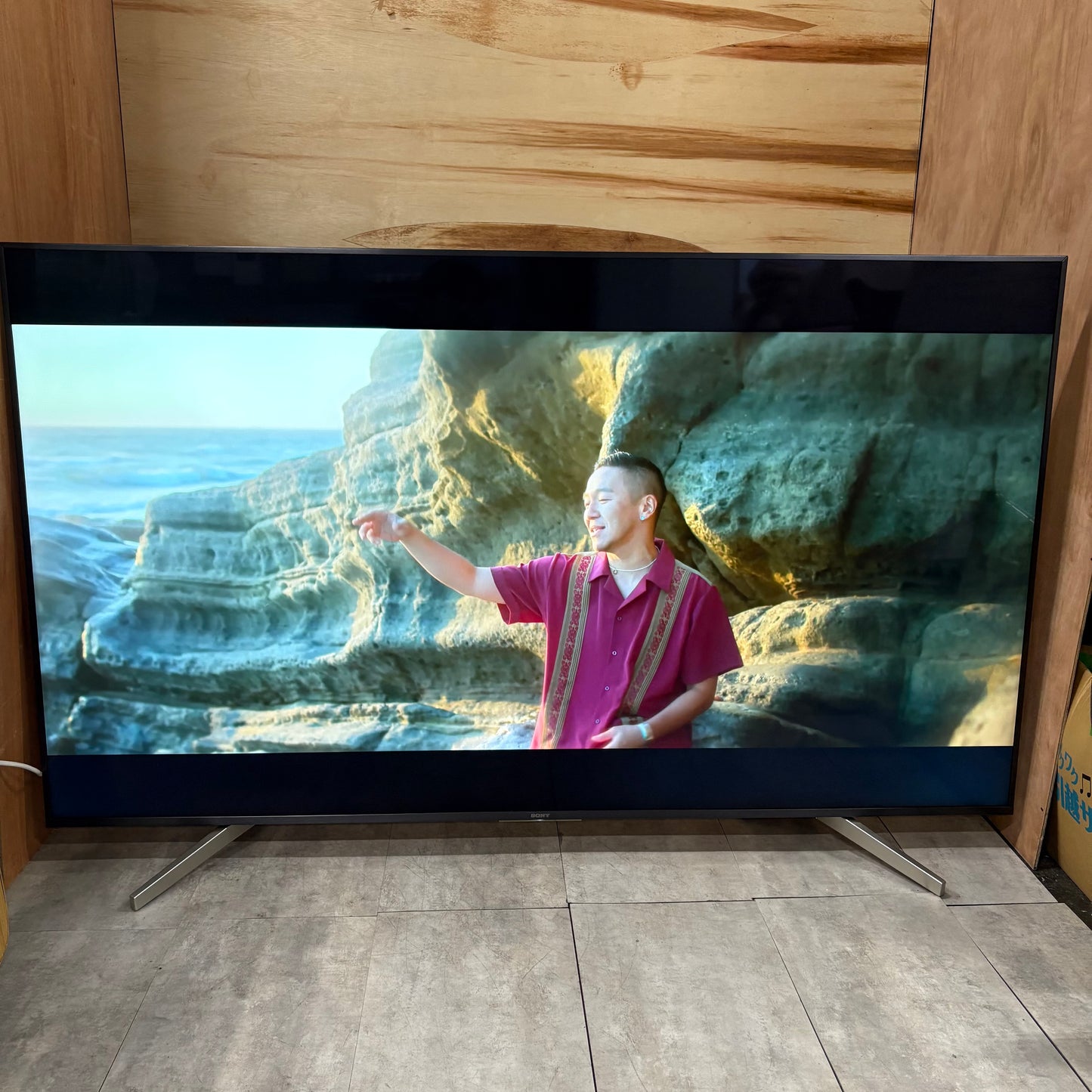 4K液晶テレビ　SONY ソニー　BRAVIA ブラビア　2019年製　75インチ
